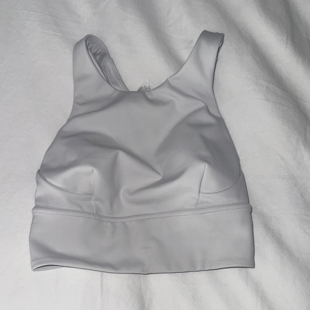 Lululemon Athletica Light Gray Sports Bra